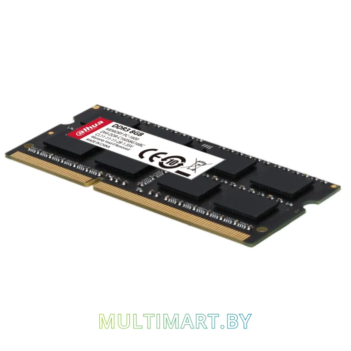 Оперативная память Dahua 8GB DDR3 SODIMM PC3-12800 (DHI-DDR-C160S8G16)